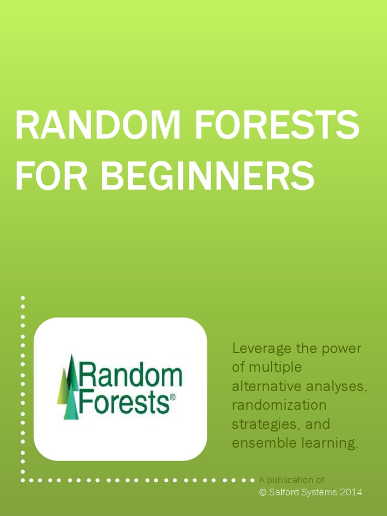 Random Forests For Beginners PDF | PDF | Bootstrapping (Statistics ...