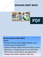 Bentuk Sediaan Obat (BSO) - Revised