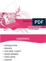 Sayan Shipping: Vivek Kumar