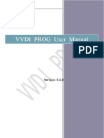 VVDI Prog Programmer V4.5.8 User Manual 