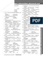 Int-UpperInt Placement Test PDF