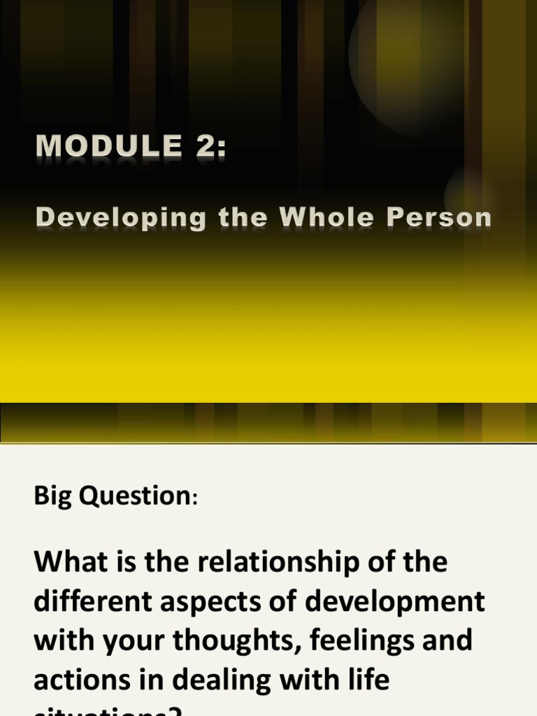 Assessing 8 Aspects of Personal Development | PDF | Feeling | Self