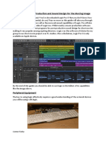 Logic Pro X Music Production and Sound Design For The Moving Image