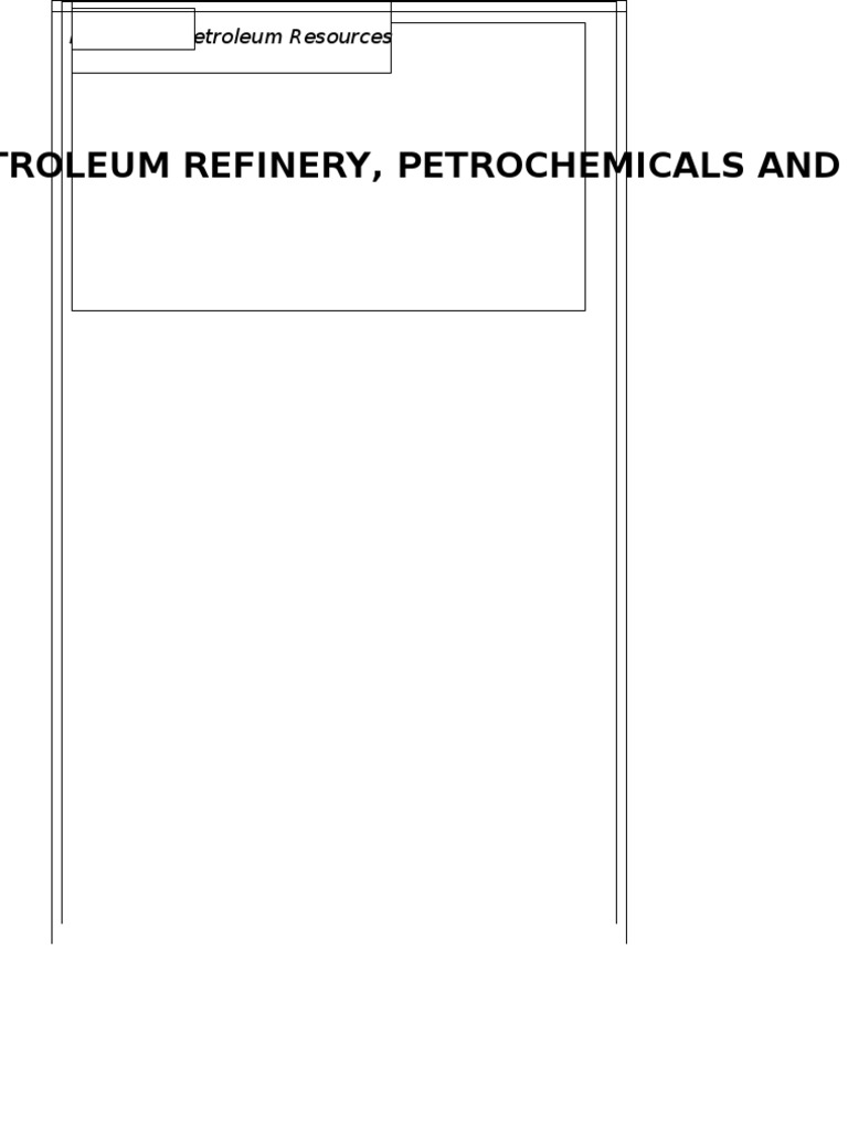 Guidelines for Oil Refinery Establishment | PDF | Oil Refinery ...