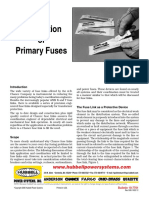 Application of Primary Fuses PDF
