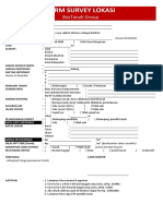 Form Survei Lokasi