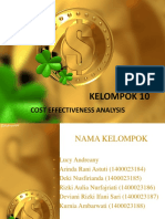 Kelompok 10 - Cost Effectiveness Analysis