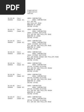 Marcas de Router (Mac) | PDF | Nippon Telegraph And