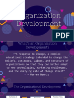 Organization Development Cycle