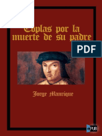 Coplas Por La Muerte de Su Padre - Jorge Manrique - 2995