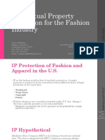 Medenica Law CLE - Intellectual Property Protection For The Fashion Industry