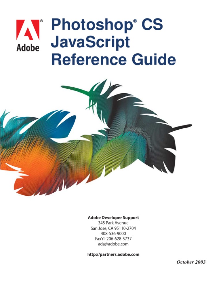 Photoshop Cs Javascript Reference Guide | PDF | Business