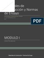 20-03-17, Materiales de Construcción y Normas de Ensayo