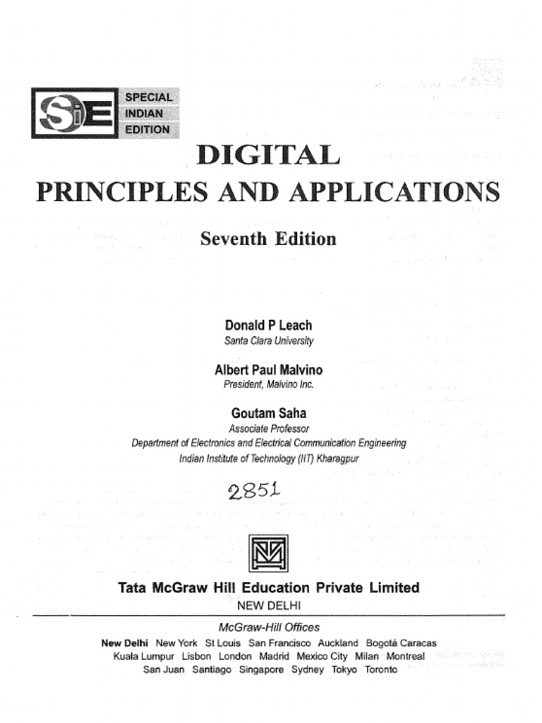 Digital Electronics Malvino Leach Ebook Free Download