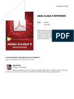 Adobe Acrobat X Novedades