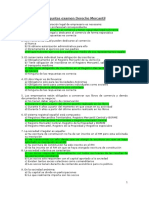 Examen de Las 250 Preguntas Derecho Mercantil