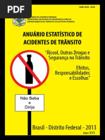 DF-Anuario Estatistico Acidentes Transito 2013