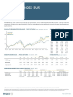 Msci Europe Index Eur Price