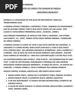Primeiro Texto Sobre Energias