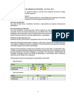 ACTA DE JORNADA DE REFLEXIÓN - ECE-2012-2015 - 18 - Marzo - 2016