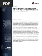 En Rhel Migrate Oracle Database HP Ux Red Hat Enterprise Linux 11445687 PDF