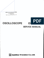 Osciloscopio Analógico Goldstar OS9020P