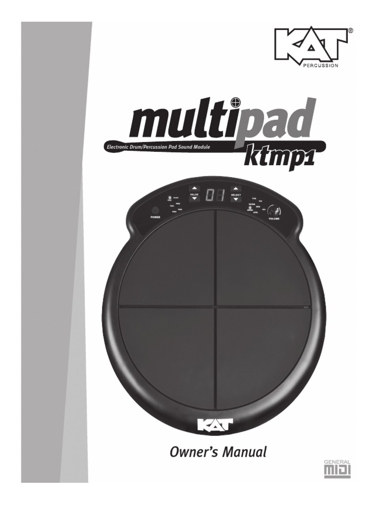 KTMP1 WorldManual English PDF | PDF | Drum Kit | Electromagnetic ...