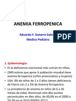 Anemia ferropénica: causas, manifestaciones y tratamiento