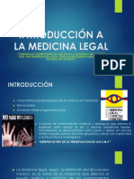 Introducción A La Medicina Legal