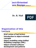 Object-Oriented Software Design: Dr. R. Mall