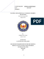 Journal Substitusion - Teaching Developmentally Disabled Children - Pages 97-107