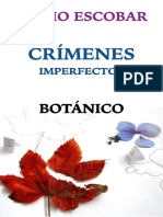 Crimenes Imperfectos. Botanico - Mario Escobar