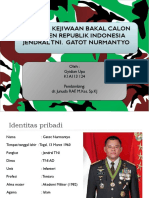 REFARAT Analisis Kejiwaan Jendral TNI Gatot Nurmantyo