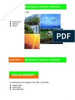 Chapter III Renewable Energy Overview