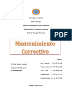 Mantenimiento Correctivo