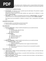 Bank Reconciliation