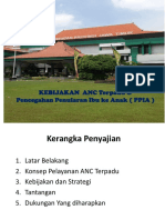 Kebijakan ANC Terpadu & PPIA