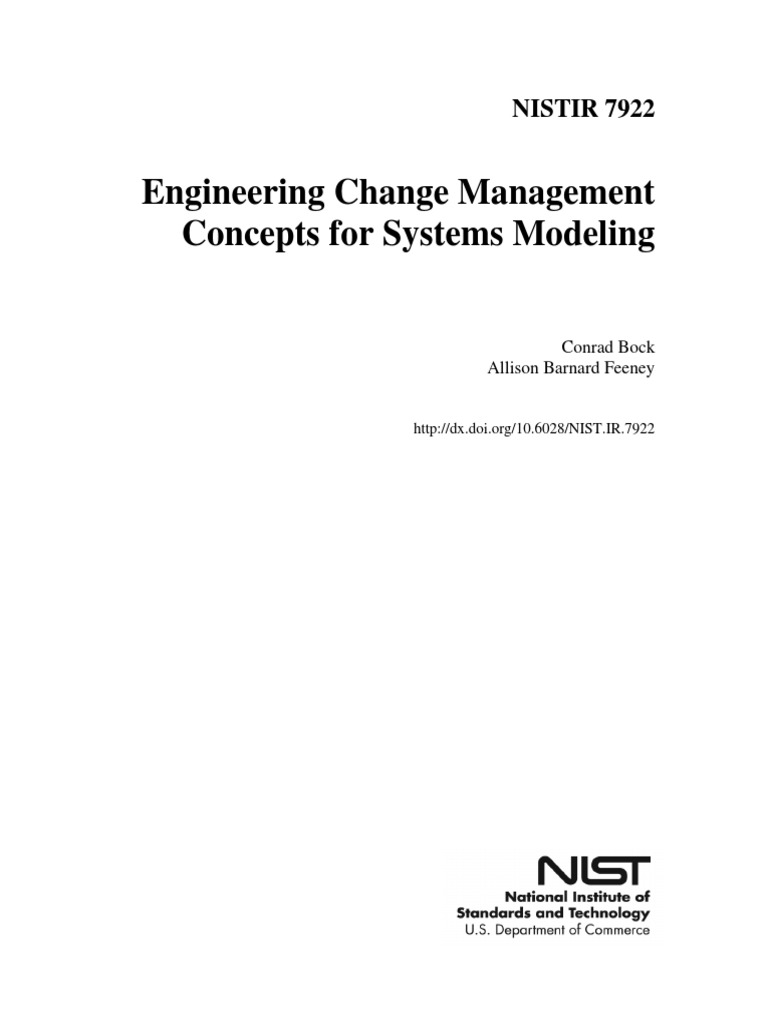 Engineering Change Management in Systems | PDF | Unified Modeling ...