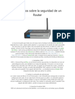 10 Secretos Sobre La Seguridad de Un Router