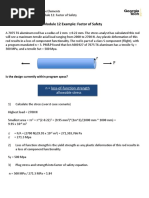 Module 13 Solution Factor of Safety PDF
