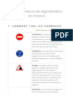 Liste Des Panneaux de Signalisation