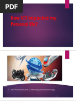 How ICT Impacted My Personal Life