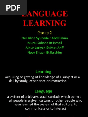Language Learning