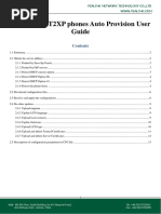 Yealink SIP-T2XP Phones Auto Provision User Guide Rev - 61.0 PDF