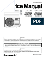 Panasonic CS-HZ9RKE-HZ12RKE Sevice Manual Eng