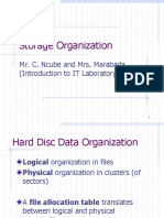 Storage Organization: Mr. C. Ncube and Mrs. Marabada (Introduction To IT Laboratory)