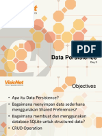 Data Persistence