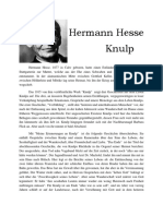 Hermann Hesse Knulp