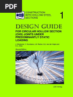 Desing Guide for Circular Hollow Section Joints