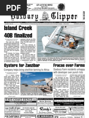 Duxbury Clipper 2010 28 07 Skin Cancer Tanning